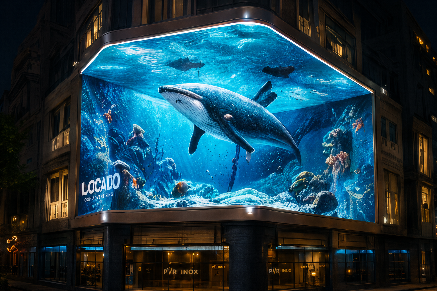 Raipur 3D Anamorphic Screen